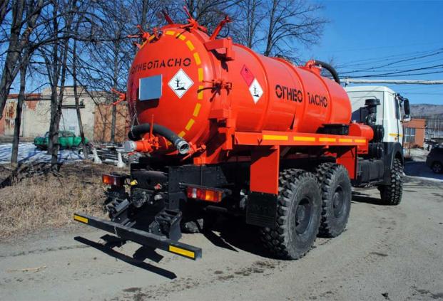 Автоцистерна вакуумная АКН-12 МАЗ 6317X5 купить от производителя
