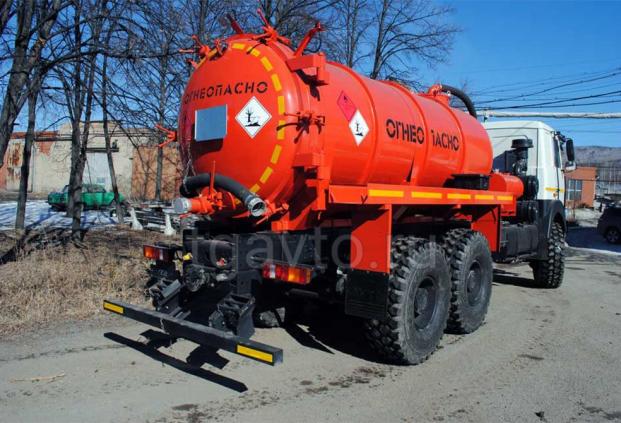 Автоцистерна вакуумная АКН-12 МАЗ 6317X9 купить от производителя