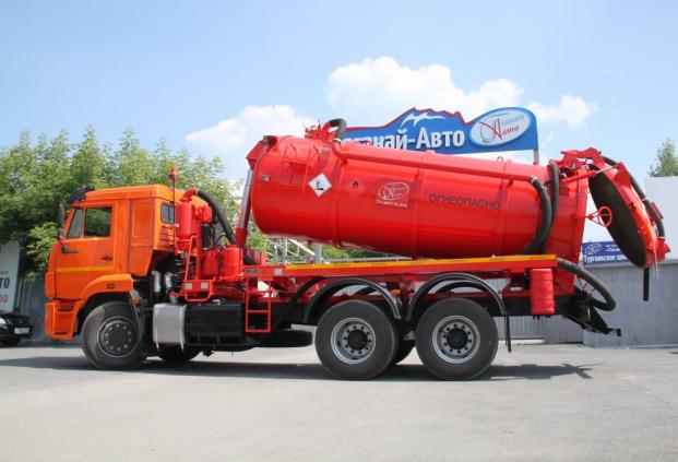 Автоцистерна вакуумная АКНC-10 Камаз 65115-50 купить от производителя