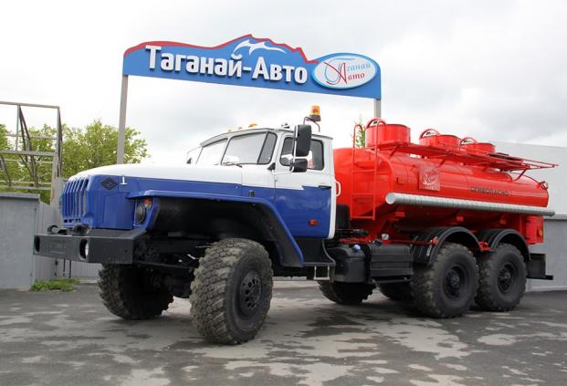 Автотопливозаправщик АТЗ-7,5/3 Урал 5557-72Е5 купить от производителя