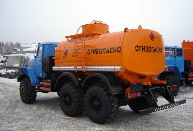 Автотопливозаправщик АТЗ-10 Урал 4320-61Е5 купить от производителя