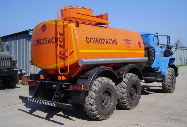 Автотопливозаправщик АТЗ-9 Урал 4320-61Е5 купить от производителя