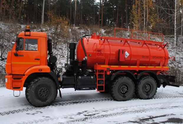 Автоцистерна вакуумная АКН-10 ОД Камаз 43118-50 купить от производителя