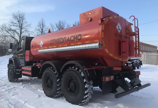 Автотопливозаправщик АТЗ-12 Урал NEXT 5557-6152-72Г38 купить от производителя