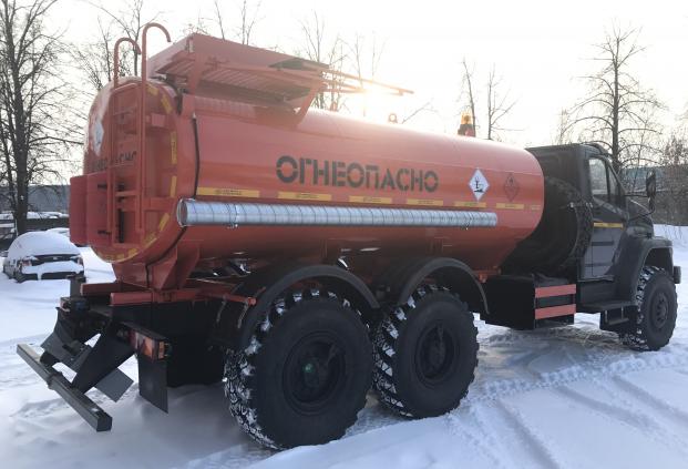 Автотопливозаправщик АТЗ-12 Урал NEXT 5557-6152-72Г38 купить от производителя