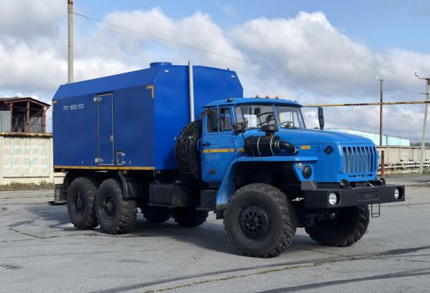 Передвижная паровая установка ППУА-1600/100 Урал 5557-60Е5 купить от производителя